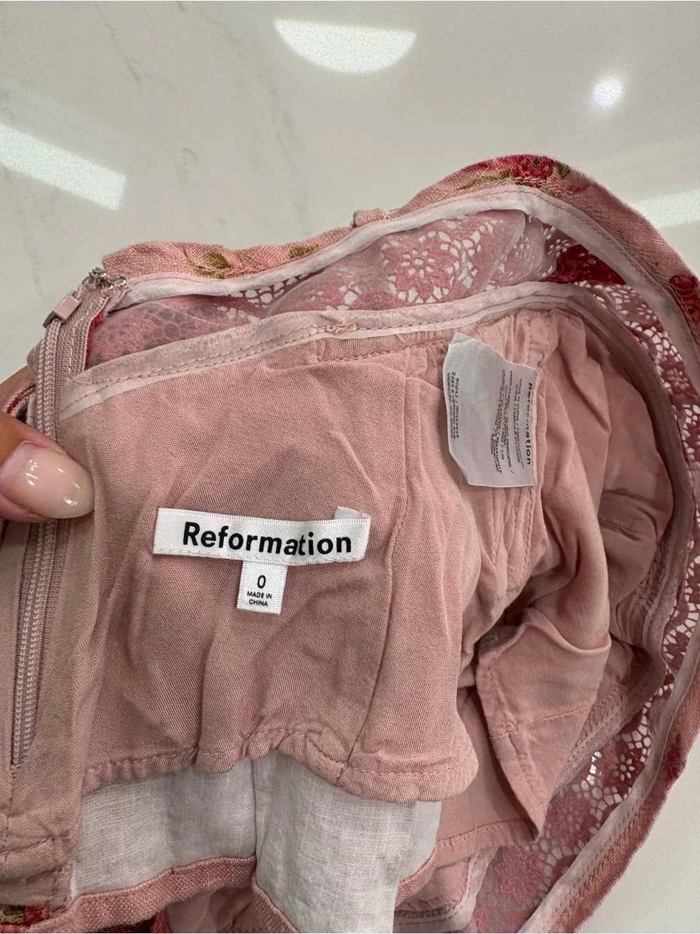 Reformation meryl linen top - Picture 2 of 2